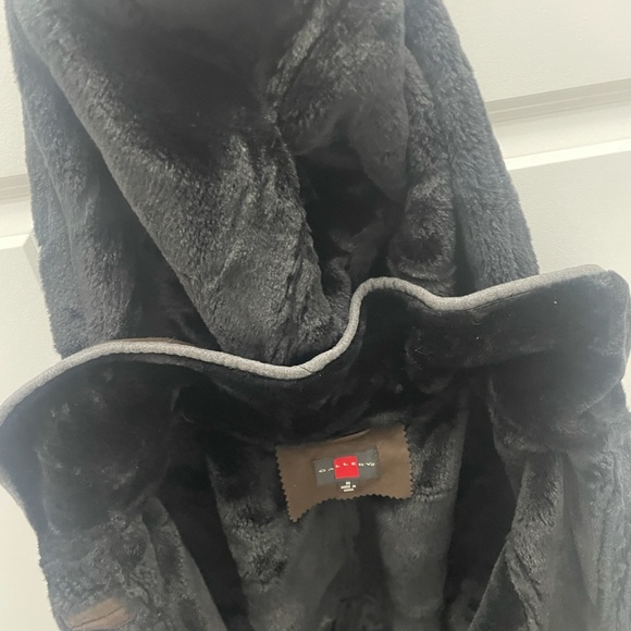 Medium Nordstrom Gallery Inner Faux Fur Jack with Removable Hood - Picture 2 of 2